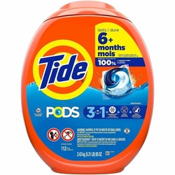 Enterprise Technology Solutions&nbsp;Procter & Gamble Commercial  Laundry Pods,3-in-1,HE&Stand,Original,112Pods/PK,Orange