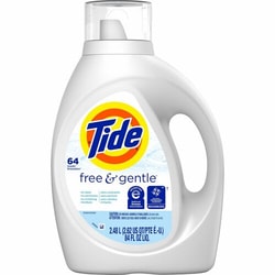 Enterprise Technology Solutions&nbsp;Procter & Gamble Commercial  Laundry Detergent, Liquid, Tide Free&Gentle, 84 oz