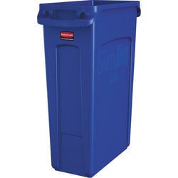Enterprise Technology Solutions&nbsp;Rubbermaid Commercial Products  Waste Container, Slim Jim, Vented, 23 Gal, 22