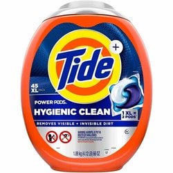 Enterprise Technology Solutions&nbsp;Procter & Gamble Commercial  Detergent,Tide Pods,Hygienic,Heavy Duty,45/PK,4/CT,OE