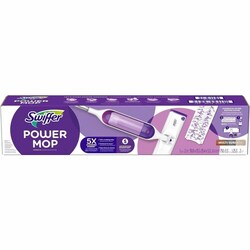 Enterprise Technology Solutions&nbsp;Procter & Gamble Commercial  Mop Kit,w/PowerMop/Solution,Pad Refills,Fresh Scent,PE