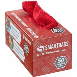 Enterprise Technology Solutions Monarch Global Brands Cloths,Microfiber,12"x12",50/BX,RD,