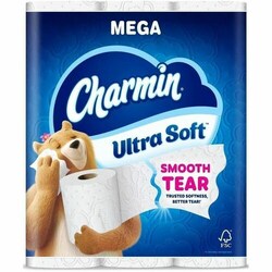 Enterprise Technology Solutions&nbsp;Procter & Gamble Commercial  ToiletPaper,UltraSoft,2Ply,MegaRoll,WavyPerf,24/PK,1/CT,WE