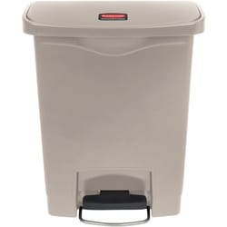 Enterprise Technology Solutions&nbsp;Rubbermaid Commercial Products  Waste Bin,Step-on Front,8 Gal,10-1/2
