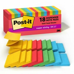 Enterprise Technology Solutions&nbsp;3M  Post-it Super Sticky Notes, 3