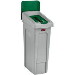 Enterprise Technology Solutions&nbsp;Rubbermaid Commercial Products  Recycling Station,f/Paper,23Gallon,12