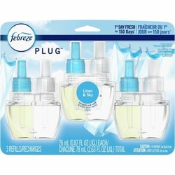 Enterprise Technology Solutions&nbsp;Procter & Gamble Commercial  Scented Oil Refill, Linen&Sky,Fade-DefyPLUG,0.87oz,3/PK,LBE