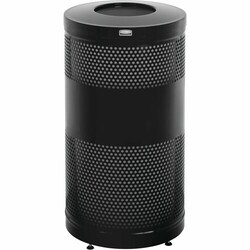 Enterprise Technology Solutions&nbsp;Rubbermaid Commercial Products  Trash Receptacle, Steel, 25 Gallon, 18
