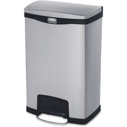 Enterprise Technology Solutions&nbsp;Rubbermaid Commercial Products  Waste Can,Front Step-on,13Gal,16-2/5