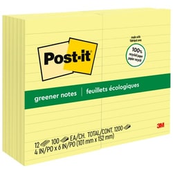 Enterprise Technology Solutions&nbsp;3M  Post-it Notes, Lined, 4