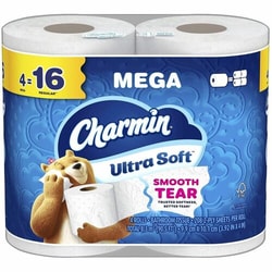 Enterprise Technology Solutions&nbsp;Procter & Gamble Commercial  ToiletPaper,UltraSoft,2Ply,MegaRoll,WavyPerf,4/PK,8/CT,White