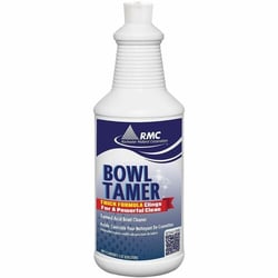 Enterprise Technology Solutions&nbsp;Rochester Midland Corporation  Cleaner,f/Toilet&Bathroom,Descaler,Tamer,Foam,1QT,6/CT,Blue Green