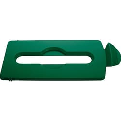 Enterprise Technology Solutions&nbsp;Rubbermaid Commercial Products  Lid Insert, Open, f/Slim Jim Recycling Stations - Paper, GN