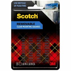 Enterprise Technology Solutions&nbsp;3M  Adhesive Mounting Squares,Removable,.68