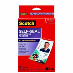 Enterprise Technology Solutions&nbsp;3M  ID Pouches, Clip, Landscape, 2-7/8
