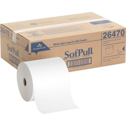 Enterprise Technology Solutions&nbsp;Georgia-Pacific  Hardwound Roll Towel, Sofpull, 1-Ply, 8