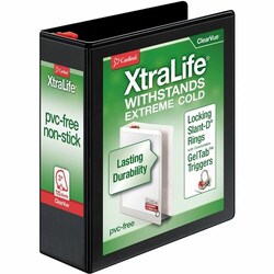 Enterprise Technology Solutions&nbsp;Cardinal  Clearvue Binder, D-Ring, 3