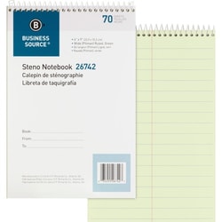 Enterprise Technology Solutions&nbsp;Business Source  Steno Notebooks, Pitman Ruled, 6