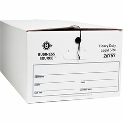 Enterprise Technology Solutions&nbsp;Business Source  Storage Box,Heavy-duty,Lgl 700 lb,15