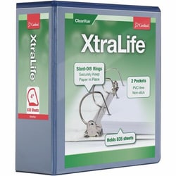 Enterprise Technology Solutions&nbsp;Cardinal  Clearvue Binder, D-Ring,4