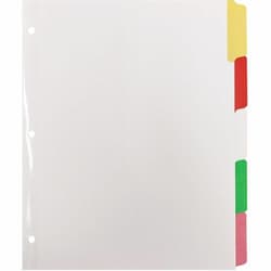 Enterprise Technology Solutions&nbsp;Business Source  Write-on Tab Indexes, 5-Tab, 11