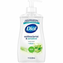Enterprise Technology Solutions&nbsp;Dial Corporation  Hand Soap,Liquid,Antibacterial,Sensitive Skin,11oz,Green