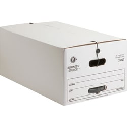 Enterprise Technology Solutions&nbsp;Business Source  Storage Boxes, Medium-duty, Legal, 12/CT, WE