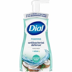 Enterprise Technology Solutions&nbsp;Dial Corporation  Hand Soap,Foaming,Antibacterial,10oz,8/CT,Coconut Water
