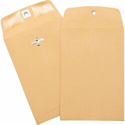 Enterprise Technology Solutions&nbsp;Business Source  Envelopes w/Clasp,Hvy-duty,5