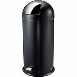 Enterprise Technology Solutions&nbsp;Genuine Joe  Trash Receptacle,Foot Pedal,13.5 Gal,17-1/2