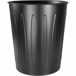Enterprise Technology Solutions&nbsp;Genuine Joe  Wastebasket, Fire-Safe, Metal, 6 Gal, 13