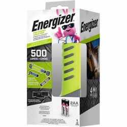 Enterprise Technology Solutions&nbsp;Eveready Battery Co Inc  Flashlight,LED,Hybrid Power,500 Lumens,GY/GN
