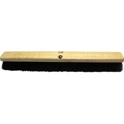 Enterprise Technology Solutions&nbsp;Genuine Joe  Push Broom, Tampico/Hardwood, 24