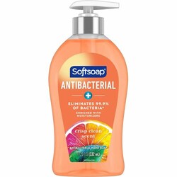 Enterprise Technology Solutions&nbsp;Colgate-Palmolive Company  Hand Soap, Liquid, Crisp Clean, Antibac, 11.25 fl oz, Orange