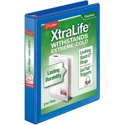 Enterprise Technology Solutions&nbsp;Cardinal  Clearvue Binder, D-Ring,1