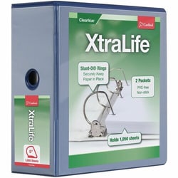 Enterprise Technology Solutions&nbsp;Cardinal  Clearvue Binder, D-Ring, 5