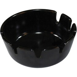 Enterprise Technology Solutions&nbsp;Impact Products  Ashtray, Round, Heat-resistant Plastic, 4-3/4