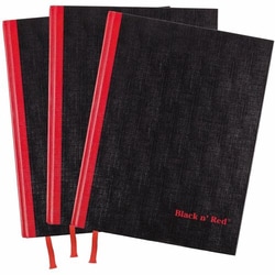 Enterprise Technology Solutions&nbsp;Black N' Red/John Dickinson  Notebook, Casebound, 8-1/2