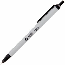 Enterprise Technology Solutions&nbsp;Business Source  Ballpoint Pen, Retract, Clip, Medium Point, Black Ink