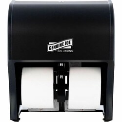 Enterprise Technology Solutions&nbsp;Genuine Joe  Dispenser,f/Bath Tissue,4 Roll,High-Capacity,Black