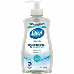 Enterprise Technology Solutions&nbsp;Dial Corporation  HandSoap,Pump,Antibacterial,Hypoallergenic,ScentFree,11oz,CR