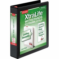 Enterprise Technology Solutions&nbsp;Cardinal  Clearvue Binder, D-Ring, 1-1/2