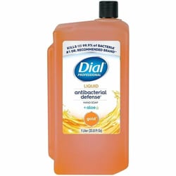Enterprise Technology Solutions&nbsp;Dial Corporation  Hand Soap,Liquid,Antibacterial,1 Liter, 8/CT, Gold