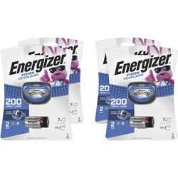 Enterprise Technology Solutions&nbsp;Eveready Battery Co Inc  LED Vision Headlight, 200 Lumens, 4/CT, Blue