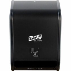 Enterprise Technology Solutions&nbsp;Genuine Joe  Dispenser,f/Paper Towels,Touchless,Electronic,High-Capacity,Black