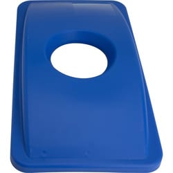 Enterprise Technology Solutions&nbsp;Genuine Joe  Recycle Bin Lid,w/Rnd Hole,23-Gal,20-1/2