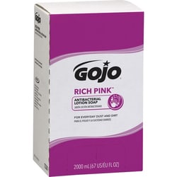 Enterprise Technology Solutions&nbsp;Gojo  Lotion Soap,Antibacterial,2000mL,Citrus Scent,Pink