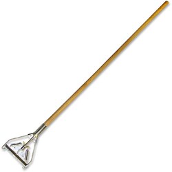 Enterprise Technology Solutions&nbsp;Genuine Joe  Mop Handle, Quick Change, Heavy-Duty, Natural