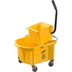 Enterprise Technology Solutions&nbsp;Genuine Joe  Mop Bucket Wringer Combo, 3