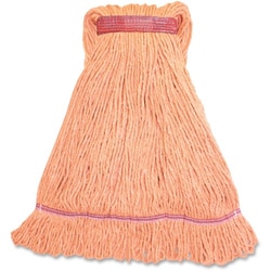 Enterprise Technology Solutions&nbsp;Genuine Joe  Wet Mop, Narrow Band, Blend, Looped, 12oz, Large, OE